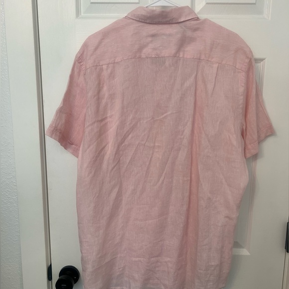 NWT Rodd & Gunn Ellerslie Short Sleeve Linen Button-Up Shirt - Picture 4 of 5